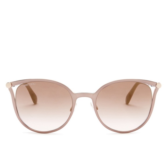 Jimmy Choo Accessories - NWT Jimmy Choo Brown Neiza 54mm Cat Eye Sunglasses